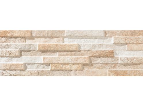 Brickstone Beige 16.3 x 51.7 cm - Wandfliesen, Steinoptik