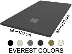 Duschwannen 190 cm, aus Acrystone®-Harz, EVEREST Colors 190